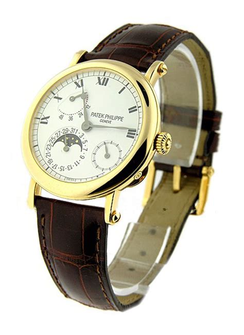 gent's 18k yellow gold patek philippe complicated 5054 strapwatch|Patek Philippe .